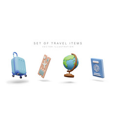 Items For Traveling Plastic Suitcase Globe