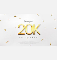 Thanks To 20k Followers Celebration