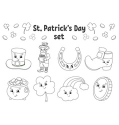 Coloring Book For Kids St Patricks Day Cheerful