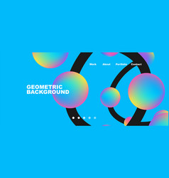 Network Concept Line Points Connections Geometric