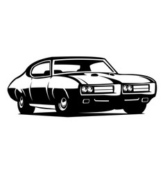 Pontiac Gto Judge Car Logo Silhouette