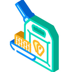 Biofuel Corn Isometric Icon