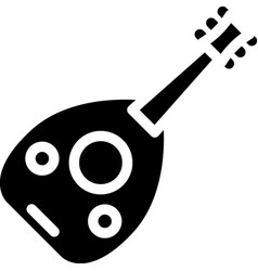 Middle Eastern Music Glyph Icon