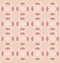 Pink Beige Embossed Pattern In Arabic Style