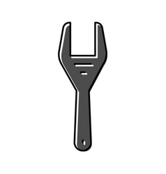 Fan Clutch Wrench Tool Color Icon