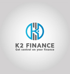 Letter K2 Logo Design Template