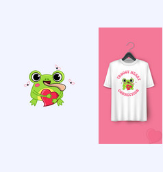 Stunning Artwork Of Frog With Tshirt Mockup