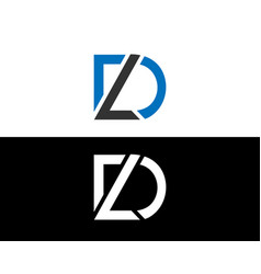 Letter Dl And Ld Logo Icon