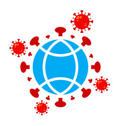 World Polio Day Virus With Globe