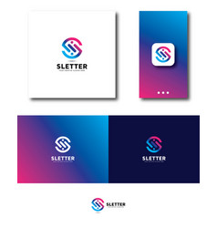 S Letter Logo Template