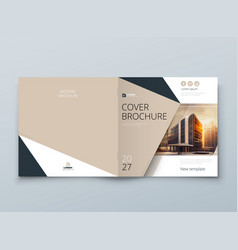 Square Brochure Template Layout Design Corporate