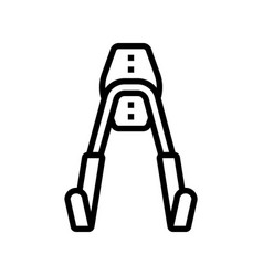 Utility Hook Garage Tool Line Icon