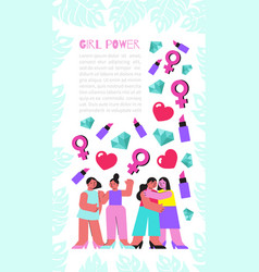 Girl Power Vertical Banner