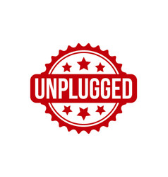 Unplugged Rubber Stamp Seal