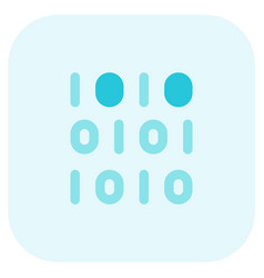 Binary Code Digital Transformation Concept