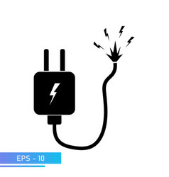 Exposed Wire With Sparks Danger To Life