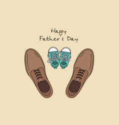 Father And Child Shoes For Fathers Day