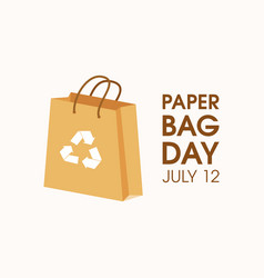 Paper Bag Day Icon