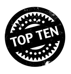 Top Ten Rubber Stamp