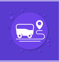 Delivery Robot On The Way Icon