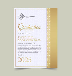 Elegant Graduation Invitation Template