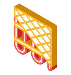 Floor Heating Isometric Icon