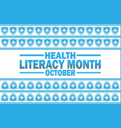 Health Literacy Month October