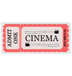 Movie Ticket With Captions