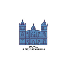 Bolivia La Paz Plaza Murillo Travel Landmark