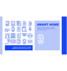 Smart Home Control Landing Header