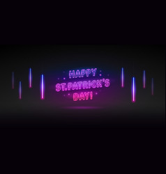 Happy St Patricks Day Neon Sign