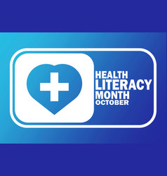 Health Literacy Month October