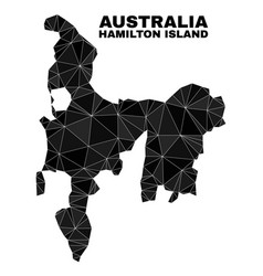 Polygonal Hamilton Island Map