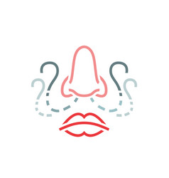 Smell Loss Icon Sign Anosmia Long-term Covid19