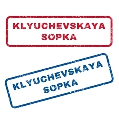 Klyuchevskaya Sopka Rubber Stamps