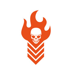 Military Rank Veteran Zombie Slayer Logo Design