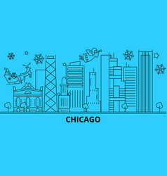 United States Chicago City Winter Holidays