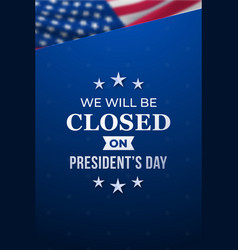 Presidents Day Flyer Lettering