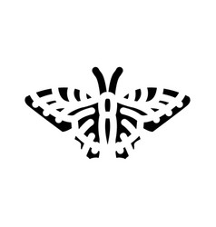 Eastern Tiger Swallowtail Summer Glyph Icon