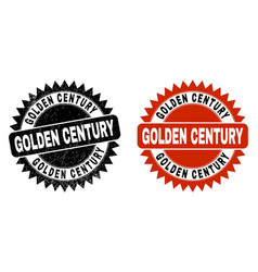 Golden Century Black Rosette Stamp Seal