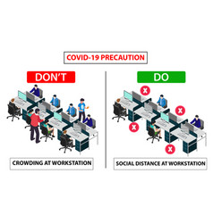 Do And Dont Poster For Covid19 Corona Virus