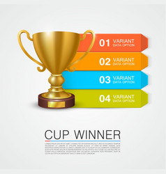 Graphic Information Winner Cup Art