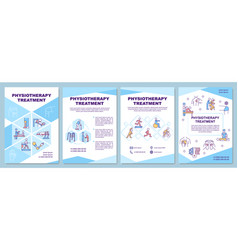 Physiotherapy Treatment Brochure Template