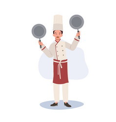 Culinary Professional Concept Smiling Chef With