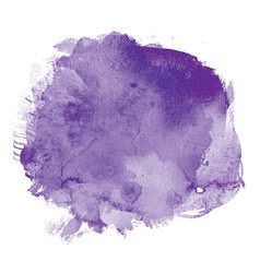 Purple Watercolor On White Background