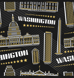 Washington Seamless Pattern