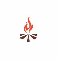 Bonfire Logo Fire Simple Campfire