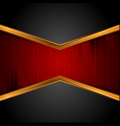 Black And Red Abstract Technology Cybersecurity