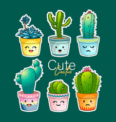 Cactus Kawaii Artwork