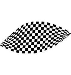 Checkered Flag Signaling On The Race Track